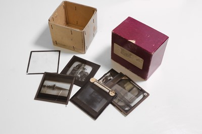 Lot 42 - A large collection of glass plate negatives and photographs