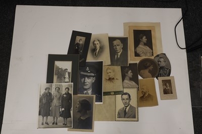 Lot 42 - A large collection of glass plate negatives and photographs