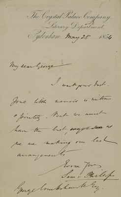 Lot 248 - John Ruskin (1819-1900)