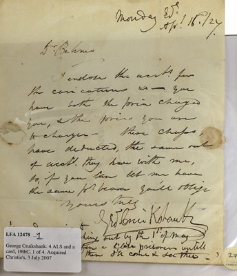 Lot 248 - John Ruskin (1819-1900)