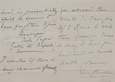 Lot 248 - John Ruskin (1819-1900)