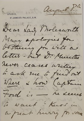 Lot 248 - John Ruskin (1819-1900)