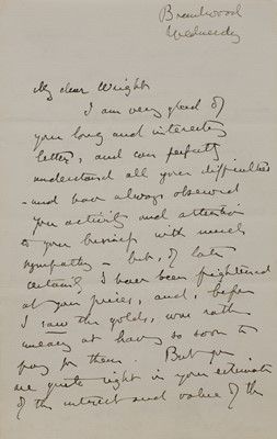 Lot 252 - John Ruskin (1819-1900)