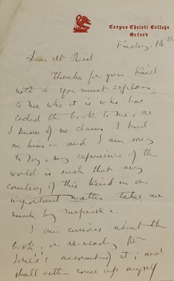 Lot 252 - John Ruskin (1819-1900)