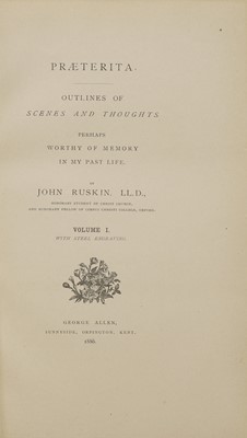 Lot 232 - John Ruskin (1819-1900)