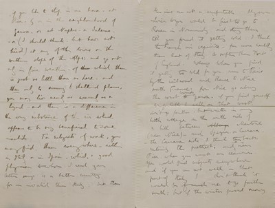 Lot 216 - John Ruskin (1819-1900)