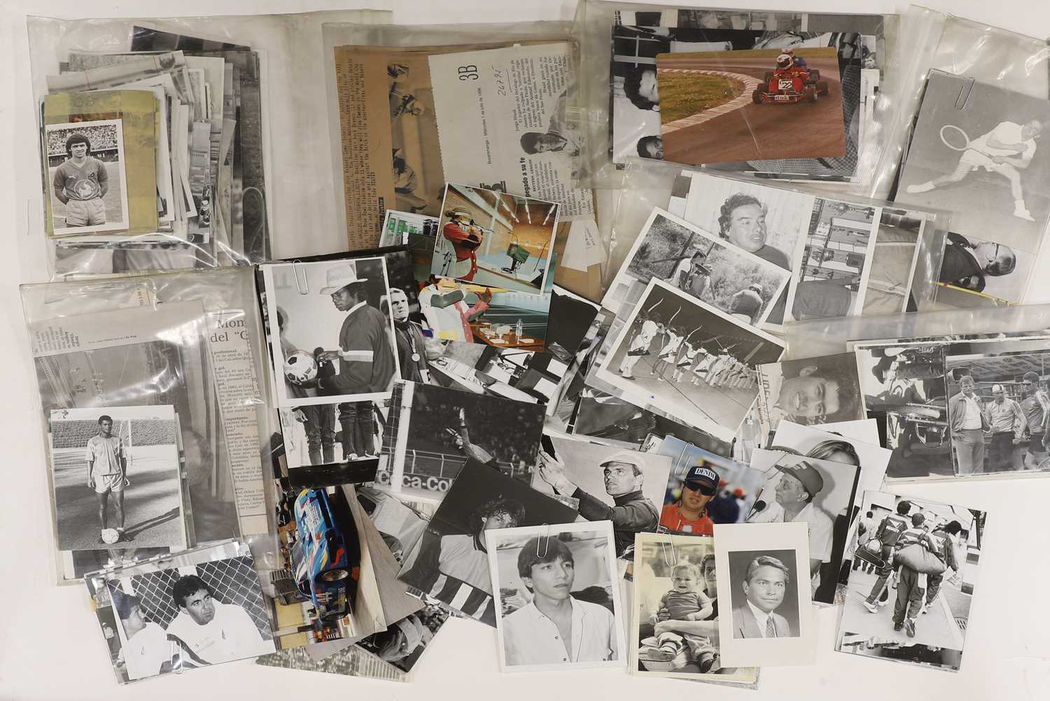 Lot 71 - A large collection of mixed sports press photographs