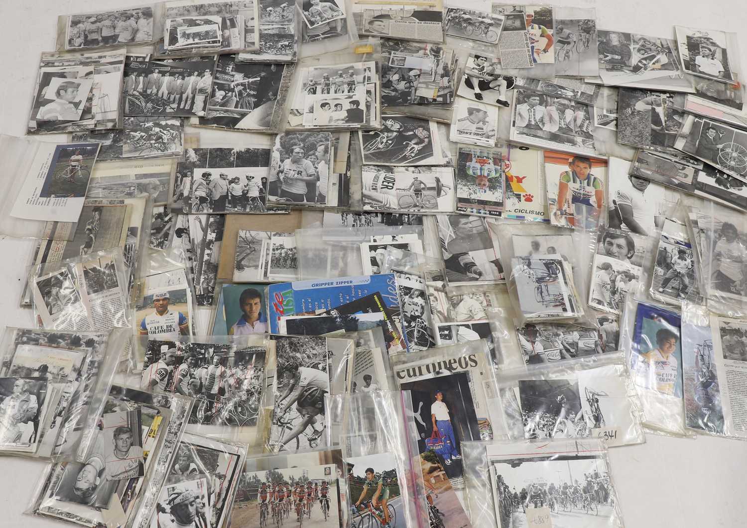 Lot 70 - A very large collection of cycling press photographs
