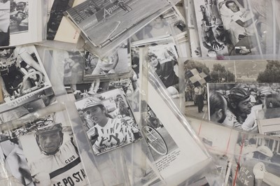 Lot 70 - A very large collection of cycling press photographs