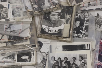 Lot 70 - A very large collection of cycling press photographs