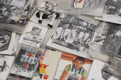 Lot 70 - A very large collection of cycling press photographs
