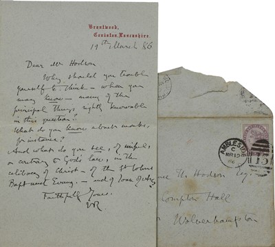 Lot 250 - John Ruskin (1819-1900)