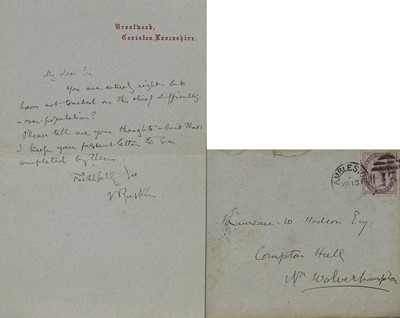 Lot 250 - John Ruskin (1819-1900)