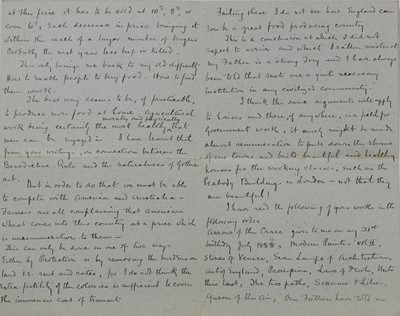 Lot 250 - John Ruskin (1819-1900)