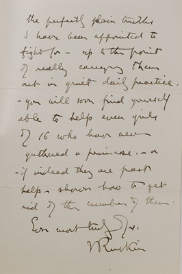 Lot 231 - John Ruskin (1819-1900)
