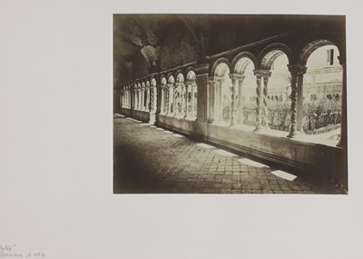 Lot 31 - A collection of Renaissance architectural photographic studies