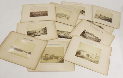 Lot 30 - A collection of construction images