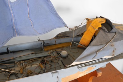 Lot 166 - A model rescue boat