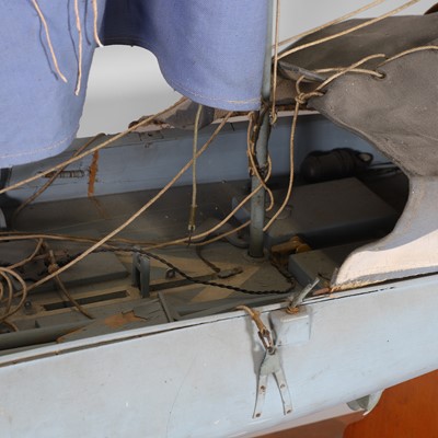 Lot 166 - A model rescue boat