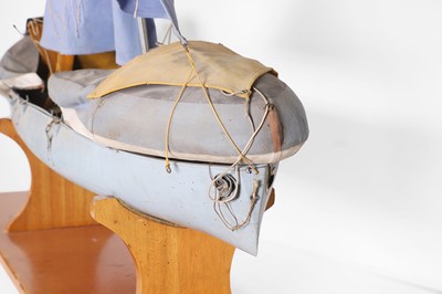 Lot 166 - A model rescue boat