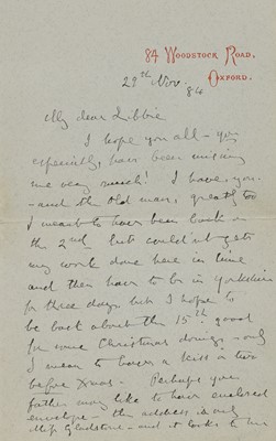 Lot 246 - John Ruskin (1819-1900)
