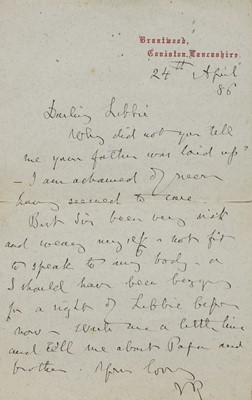 Lot 246 - John Ruskin (1819-1900)