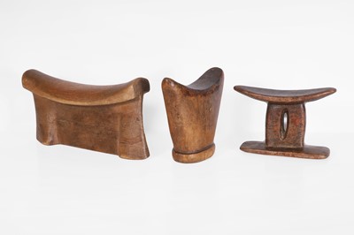 Lot 277 - A group of three Samburu headrests