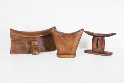 Lot 277 - A group of three Samburu headrests