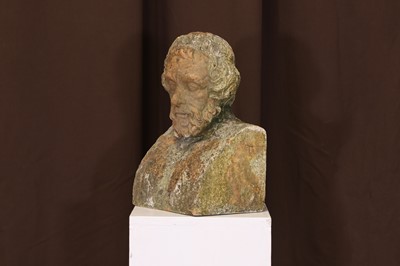 Lot 59 - A terracotta bust of Homer after the antique