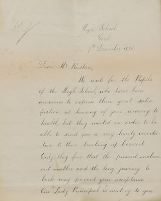 Lot 243 - John Ruskin (1819-1900)