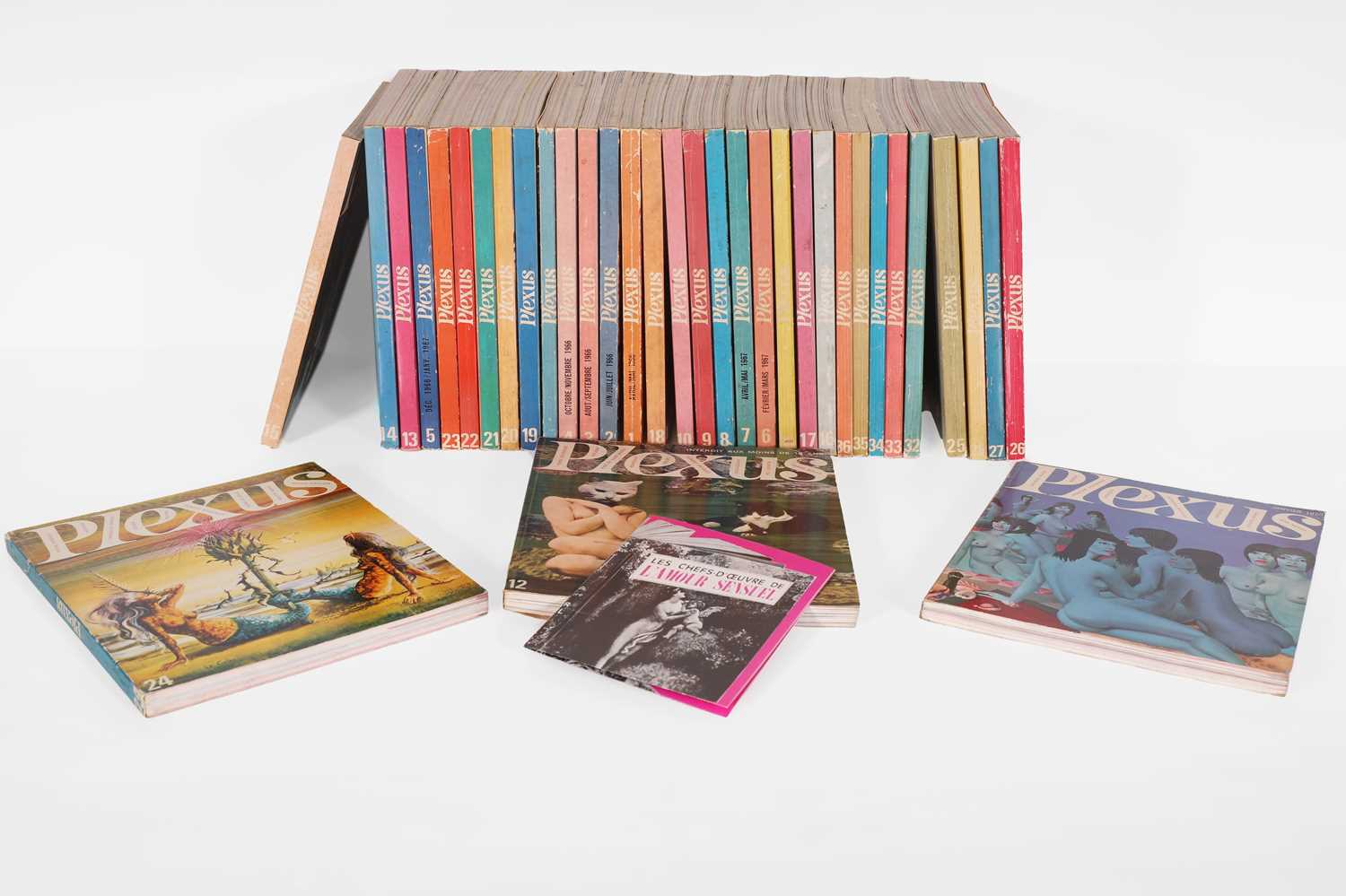Lot 20 - A collection of 'Plexus' journals