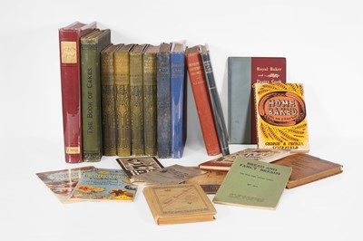 Lot 168 - A group of books on baking