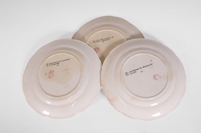 Lot 299 - A set of twelve rebus plates