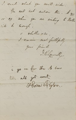 Lot 229 - John Ruskin (1819-1900)