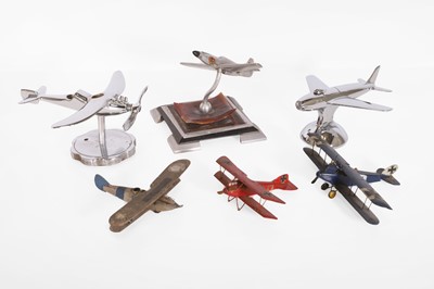 Lot 163 - Seven model aeroplanes