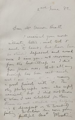 Lot 228 - John Ruskin (1819-1900)