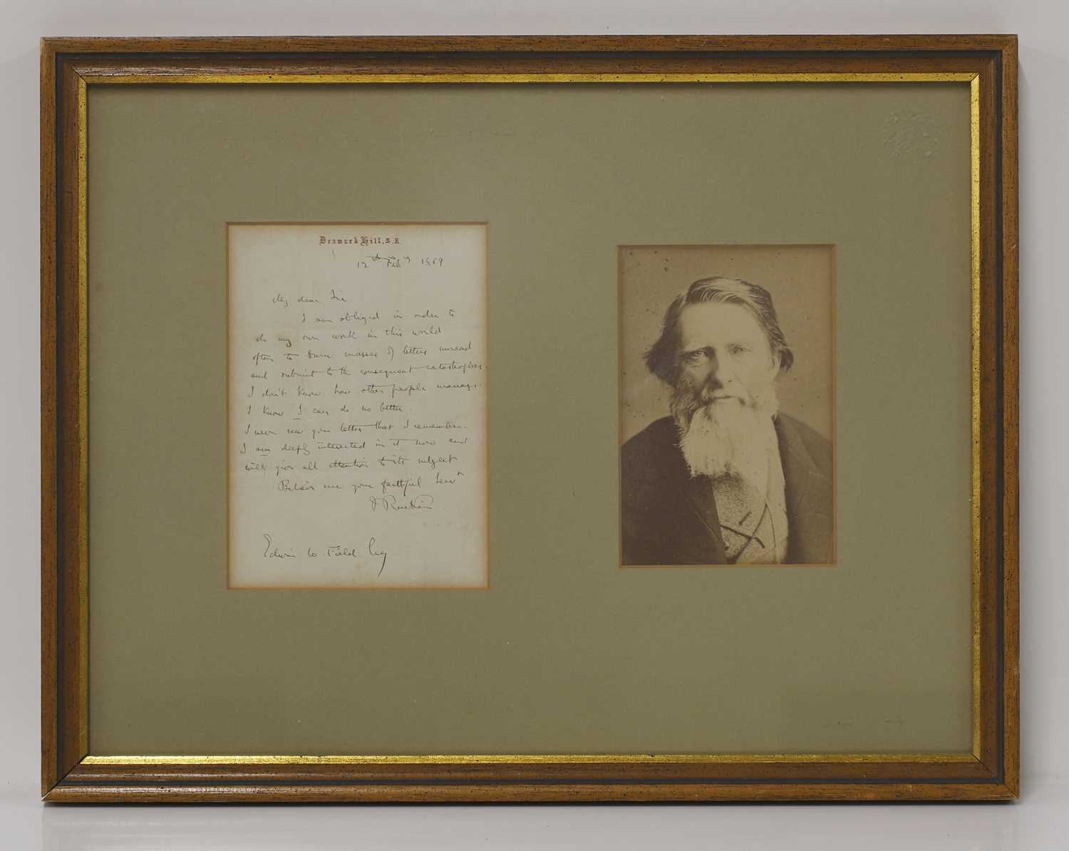 Lot 213 - John Ruskin (1819-1900)