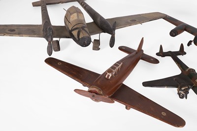 Lot 160 - Four Second World War model aeroplanes