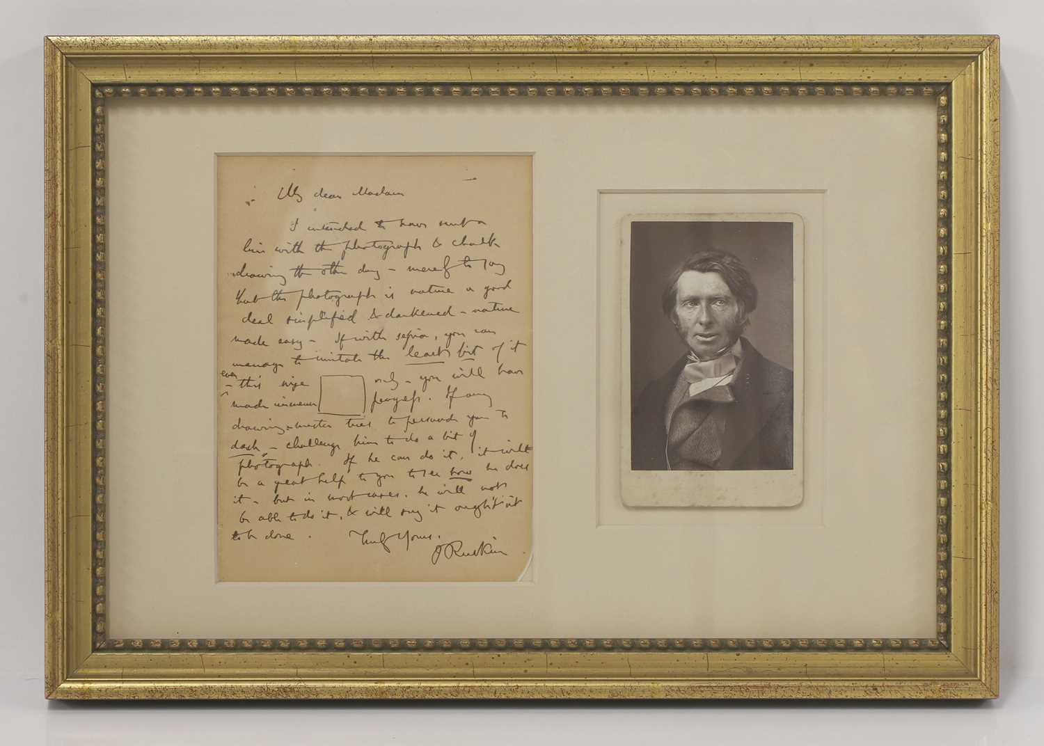 Lot 212 - John Ruskin (1819-1900)