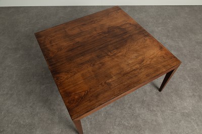 Lot 128 - A rosewood coffee table