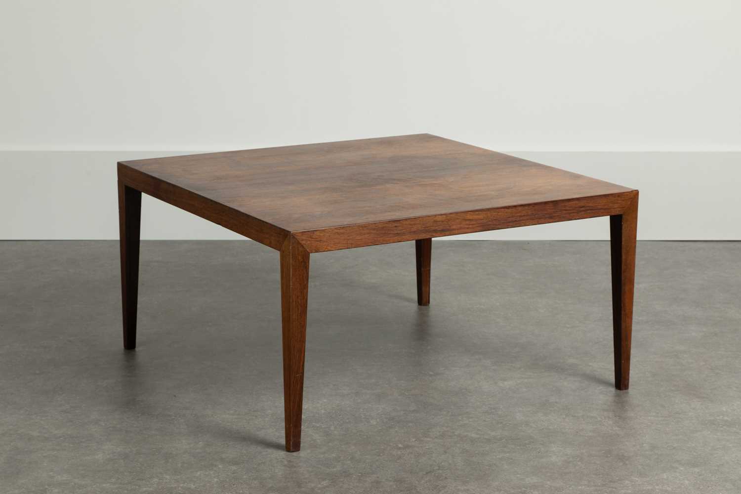 Lot 128 - A rosewood coffee table