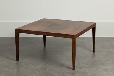 Lot 128 - A rosewood coffee table