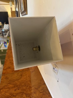 Lot 24 - A set of six aluminium uplighters