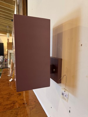 Lot 24 - A set of six aluminium uplighters