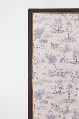 Lot 11 - A painted wooden tailor’s mirror by Miroir Brot
