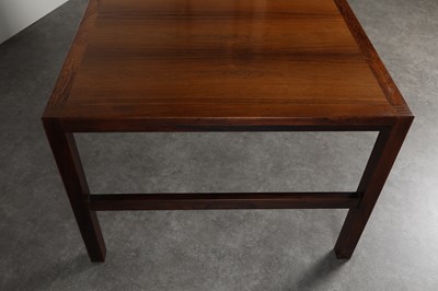 Lot 30 - A rosewood table