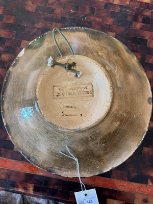 Lot 188 - A Palissy ware dish by Alfred Renoleau