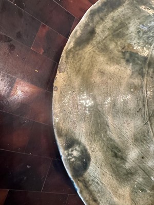 Lot 190 - A Palissy ware oval dish