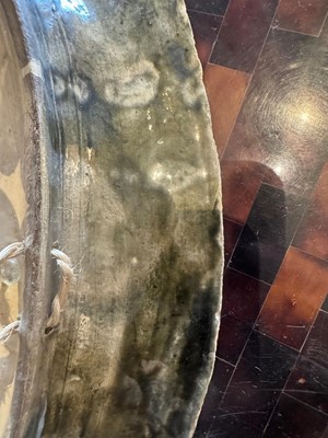 Lot 190 - A Palissy ware oval dish