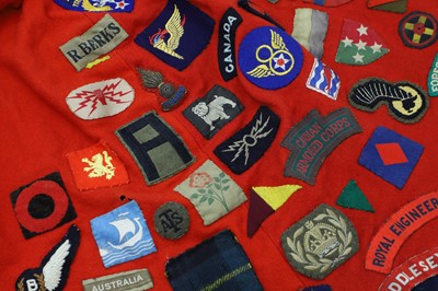 Lot 227 - A World War Two Voluntary Aid Detachment nurse's cape